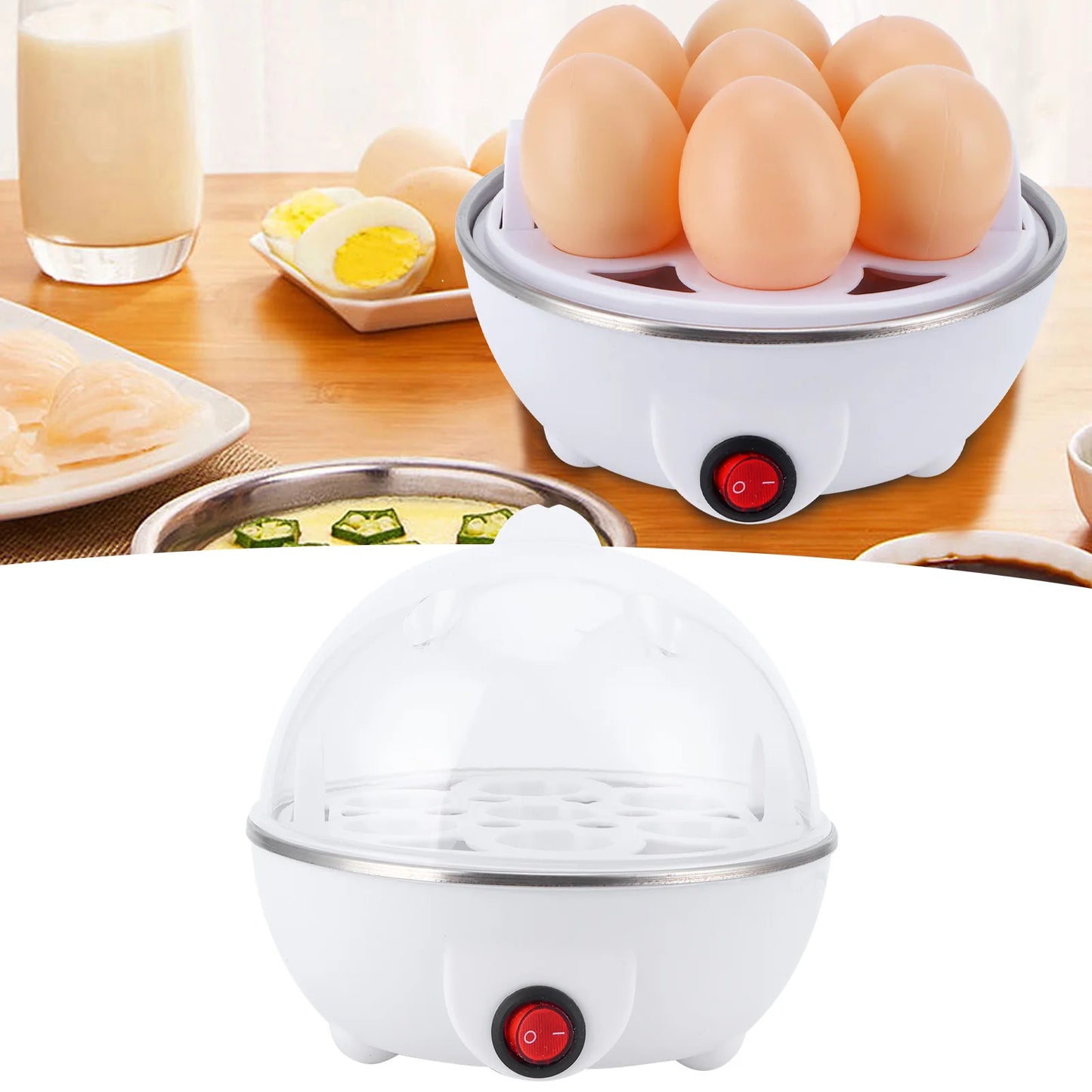 350W Chef's Choice Egg Cooker & Steamer