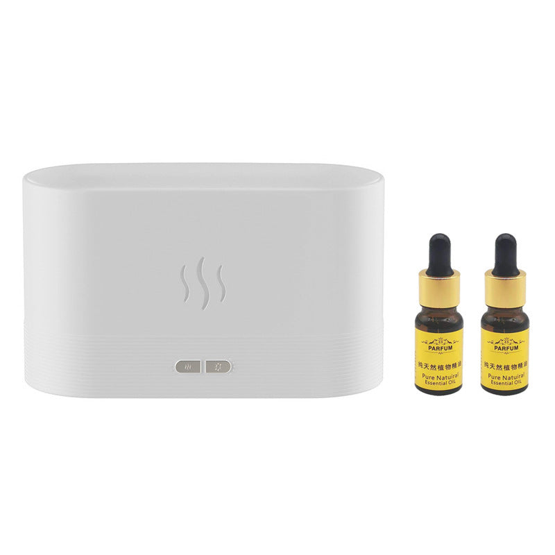 Flame Air Diffuser Humidifier,Upgraded Scent Diffuser for Essential Oils,Ultrasonic Aromatherap.